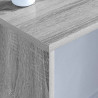 Biurko montowane na ścianie Szary Sonoma 100 x 45 x 30 cm