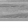 Biurko montowane na ścianie Szary Sonoma 100 x 45 x 30 cm