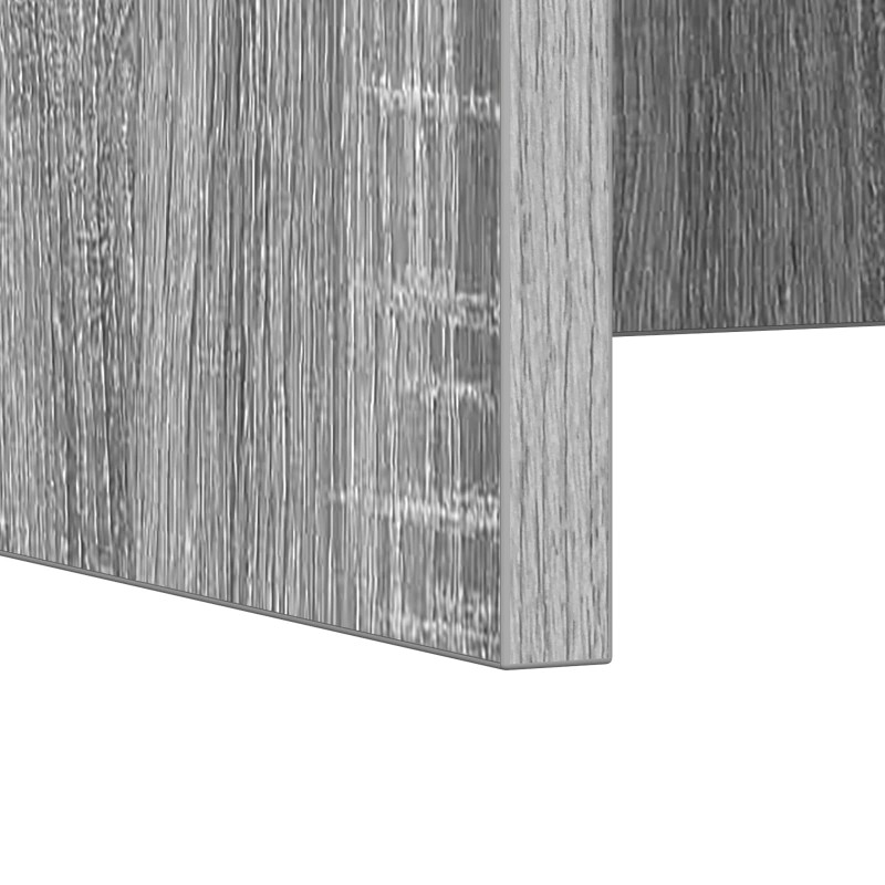Biurko montowane na ścianie Szary Sonoma 100 x 45 x 30 cm