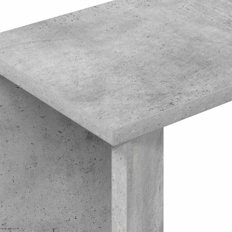Stolik końcowy Betonowy szary 35 x 25 x 50 cm