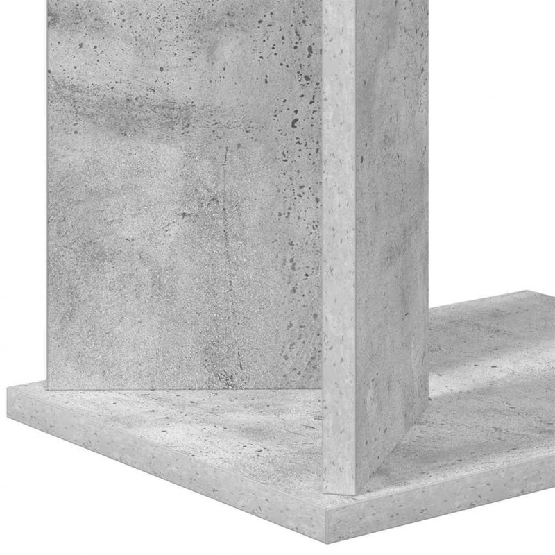 Stolik końcowy Betonowy szary 35 x 25 x 50 cm
