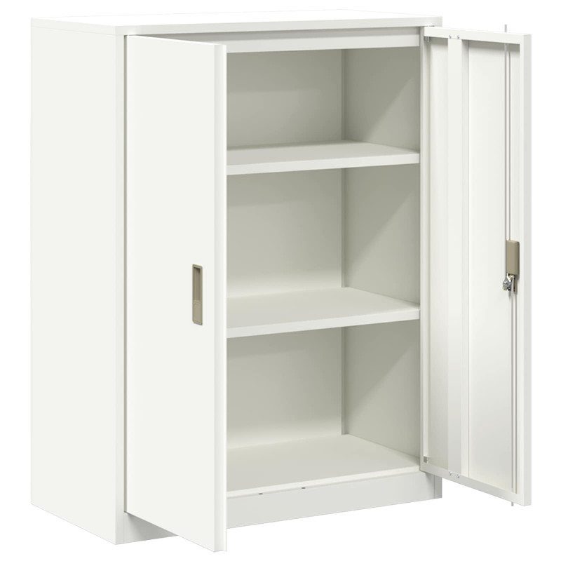 Szafka do przechowywania Biały 80 x 40 x 105 cm Stal