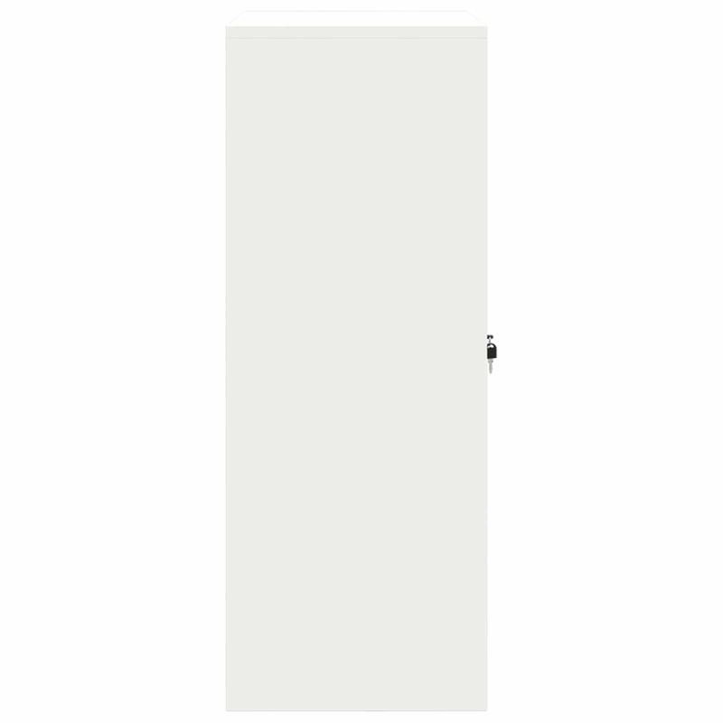Szafka do przechowywania Biały 80 x 40 x 105 cm Stal