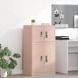 Szafka do przechowywania Różowy 60 x 40 x 40 cm Stal