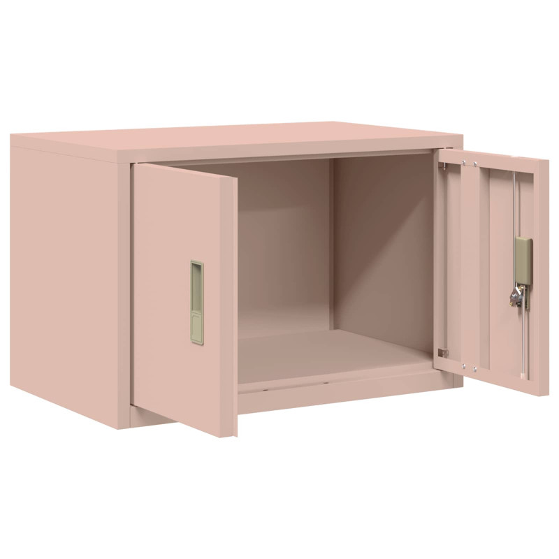 Szafka do przechowywania Różowy 60 x 40 x 40 cm Stal