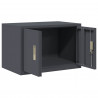 Szafka do przechowywania Antracyt 60 x 40 x 40 cm Stal