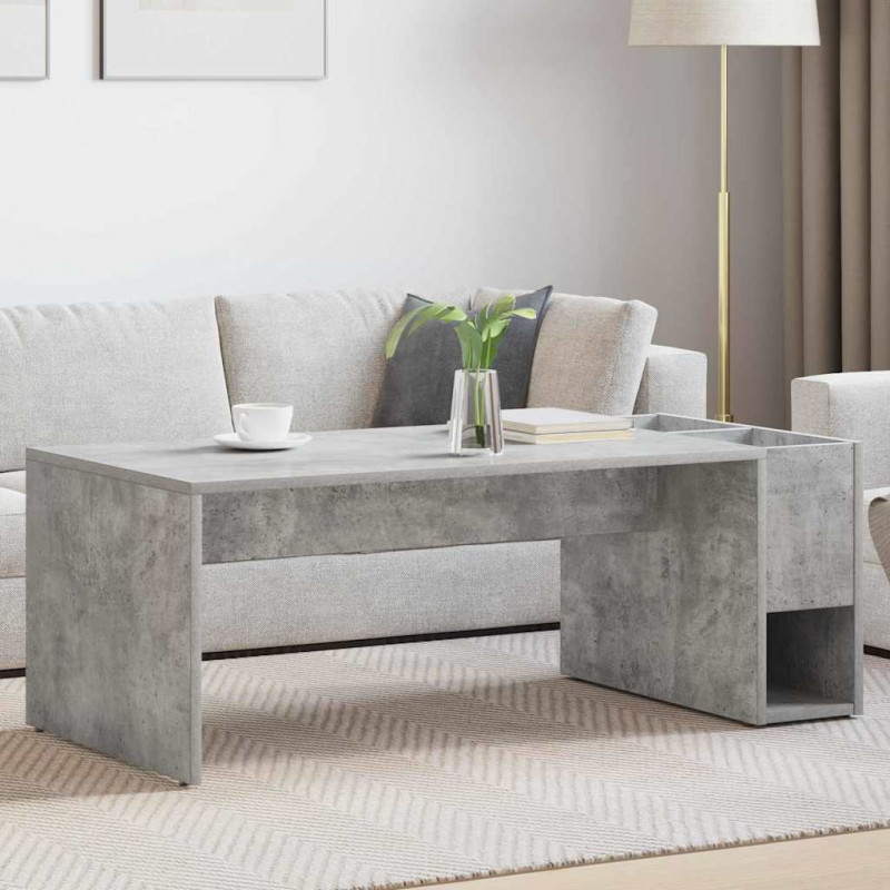 Stolik kawowy Betonowy szary 101,5 x 50 x 37 cm