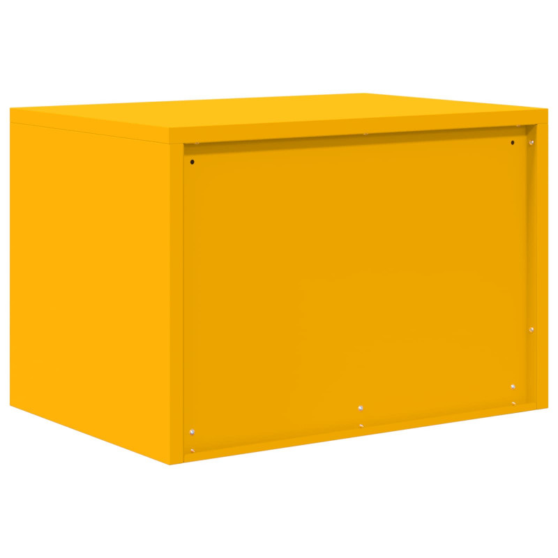 Szafka do przechowywania Musztardowy Żółty 60 x 40 x 40 cm Stal