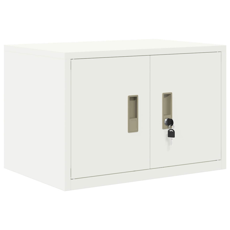 Szafka do przechowywania Biały 60 x 40 x 40 cm Stal