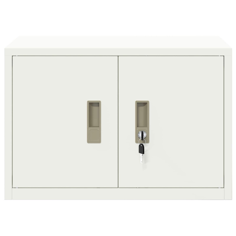 Szafka do przechowywania Biały 60 x 40 x 40 cm Stal