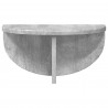 Półka ścienna 2 pcs Betonowy szary 38 x 19 x 19 cm