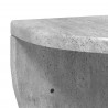 Półka ścienna 2 pcs Betonowy szary 38 x 19 x 19 cm