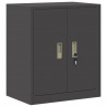Szafka do przechowywania Czarny 60 x 40 x 70 cm Stal