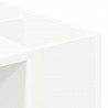 Biurko Biały 109 x 50 x 78 cm Materiał drewnopochodny
