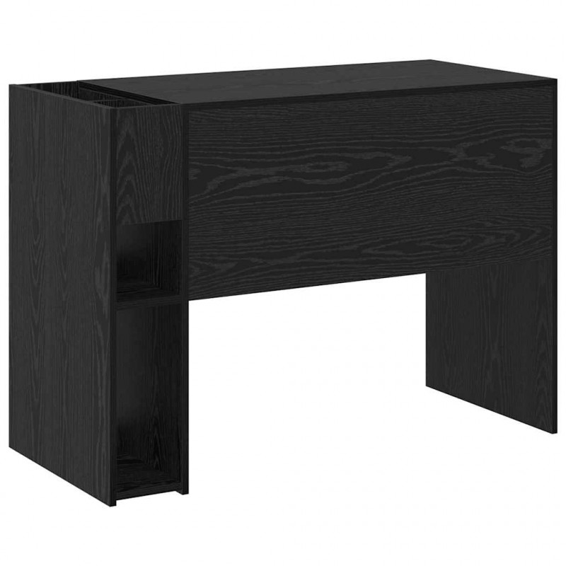Biurko Czarny Dąb 109 x 50 x 78 cm Materiał drewnopochodny