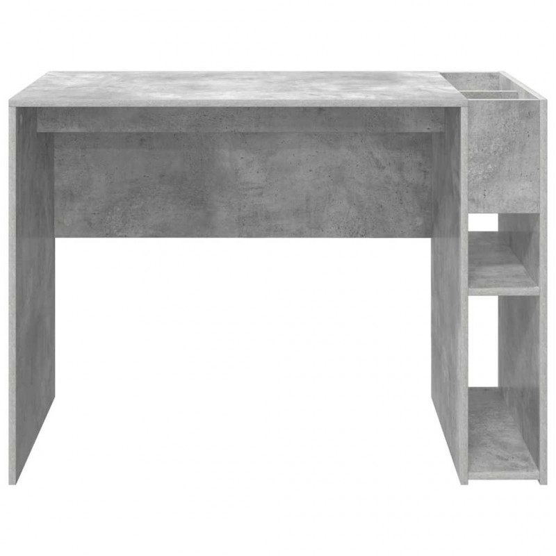 Biurko Betonowy szary 109 x 50 x 78 cm Materiał drewnopochodny