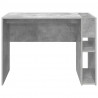 Biurko Betonowy szary 109 x 50 x 78 cm Materiał drewnopochodny