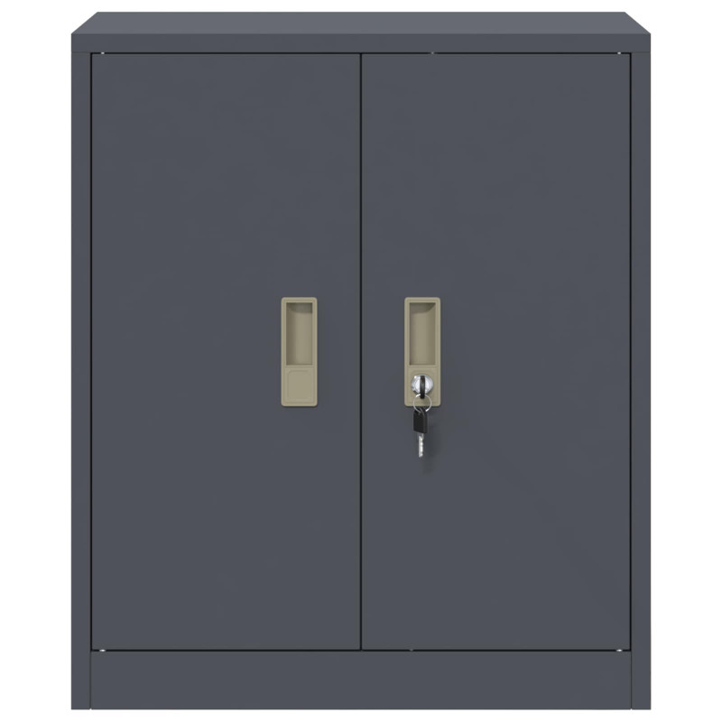 Szafka do przechowywania Antracyt 60 x 40 x 70 cm Stal