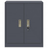 Szafka do przechowywania Antracyt 60 x 40 x 70 cm Stal