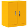 Szafka do przechowywania Musztardowy Żółty 60 x 40 x 70 cm Stal