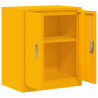 Szafka do przechowywania Musztardowy Żółty 60 x 40 x 70 cm Stal