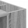 Biurko Szary Sonoma 109 x 50 x 78 cm Materiał drewnopochodny
