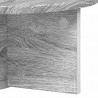Półka ścienna Montowane na ścianie Szary Sonoma 38 x 19 x 19 cm