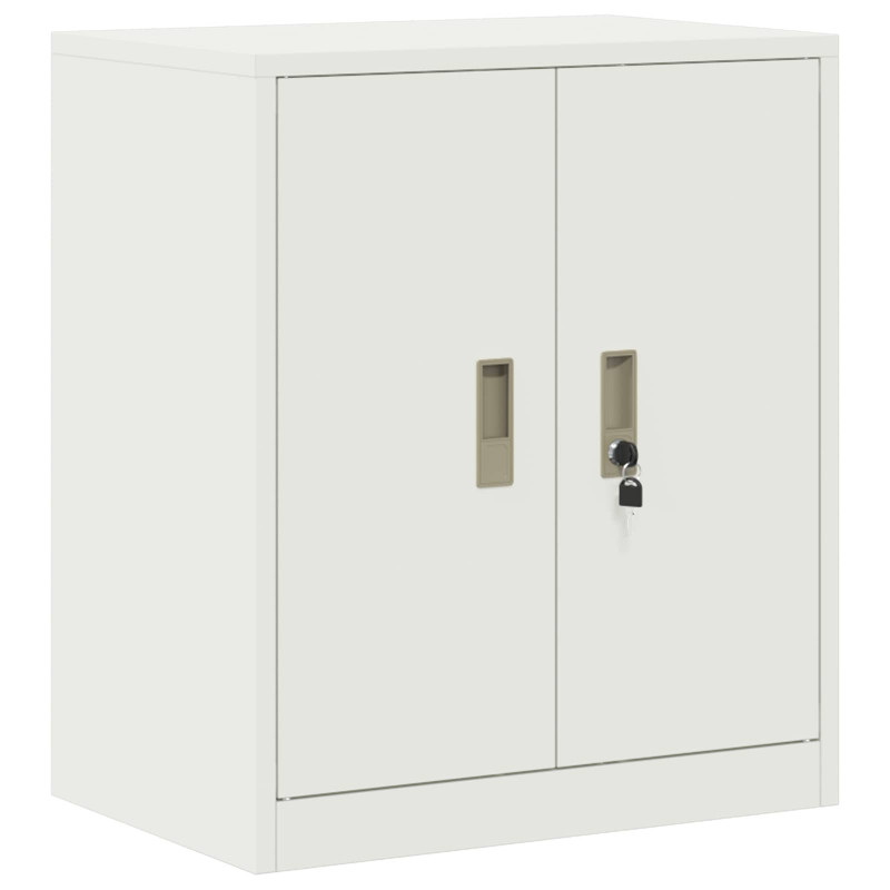 Szafka do przechowywania Biały 60 x 40 x 70 cm Stal