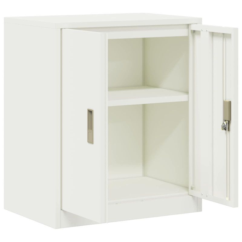 Szafka do przechowywania Biały 60 x 40 x 70 cm Stal