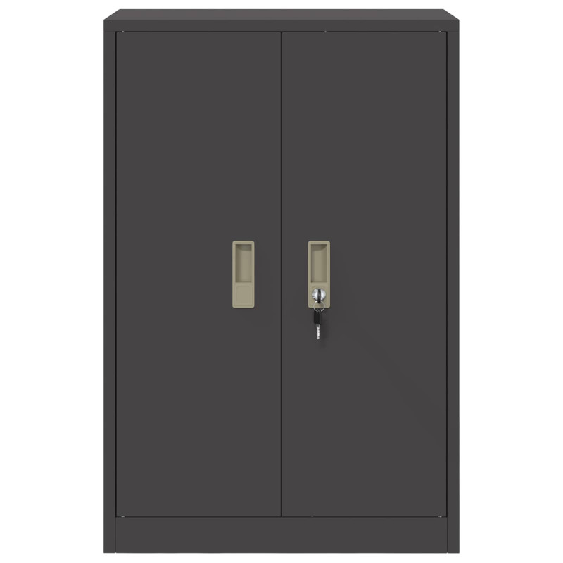 Szafka do przechowywania Czarny 60 x 40 x 90 cm Stal