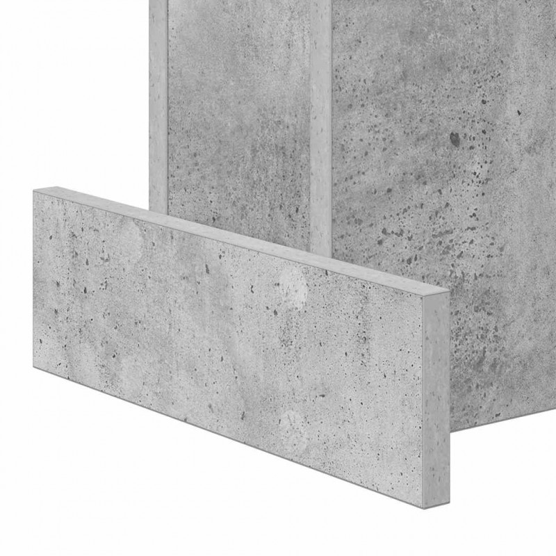 Stolik końcowy Betonowy szary 35,5 x 35 x 40 cm