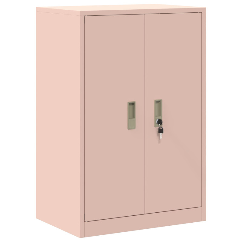 Szafka do przechowywania Różowy 60 x 40 x 90 cm Stal