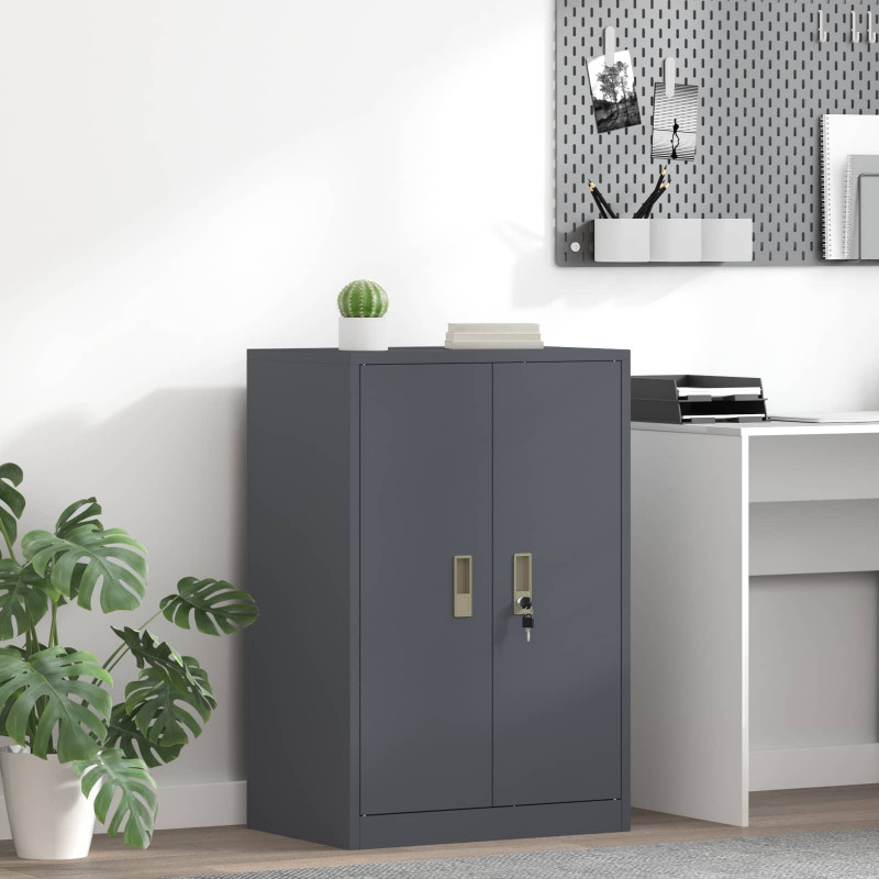 Szafka do przechowywania Antracyt 60 x 40 x 90 cm Stal