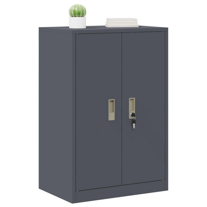 Szafka do przechowywania Antracyt 60 x 40 x 90 cm Stal