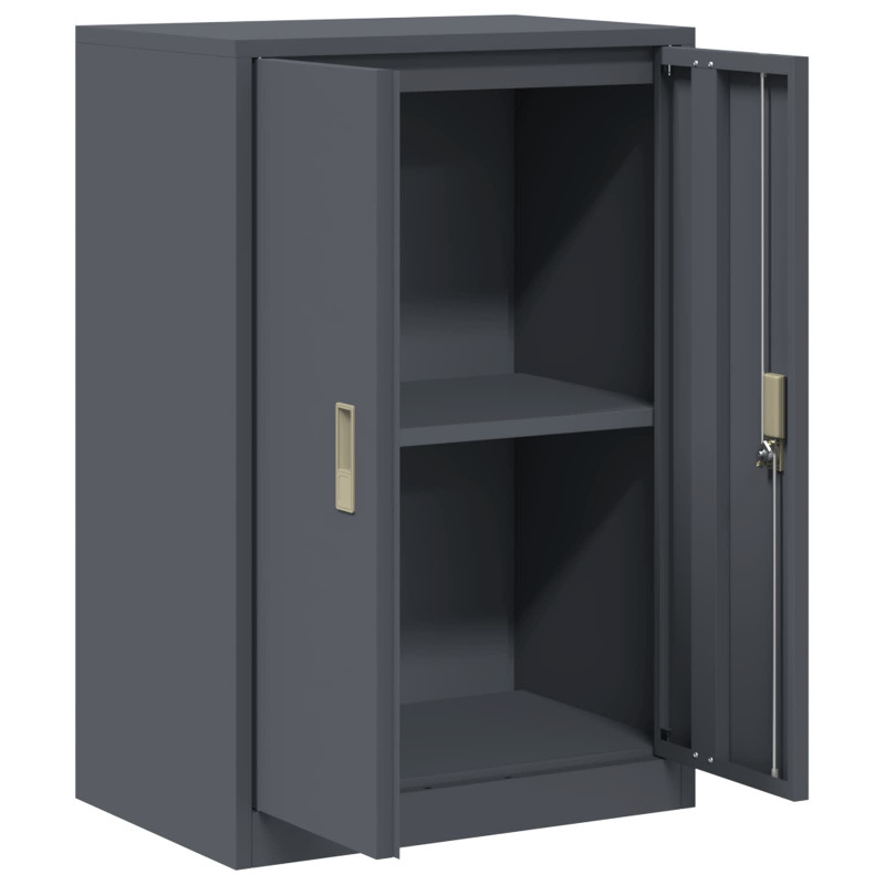 Szafka do przechowywania Antracyt 60 x 40 x 90 cm Stal