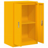 Szafka do przechowywania Musztardowy Żółty 60 x 40 x 90 cm Stal