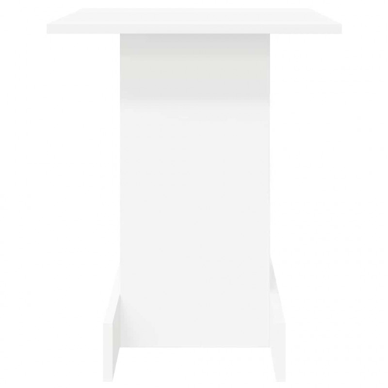 Stolik końcowy Biały 44,5 x 45 x 55 cm Materiał drewnopochodny