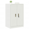Szafka do przechowywania Biały 60 x 40 x 90 cm Stal