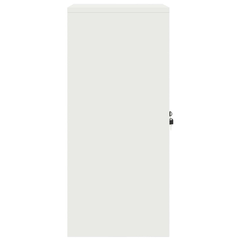 Szafka do przechowywania Biały 60 x 40 x 90 cm Stal