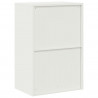 Szafka do przechowywania Biały 60 x 40 x 90 cm Stal