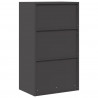 Szafka do przechowywania Czarny 60 x 40 x 105 cm Stal
