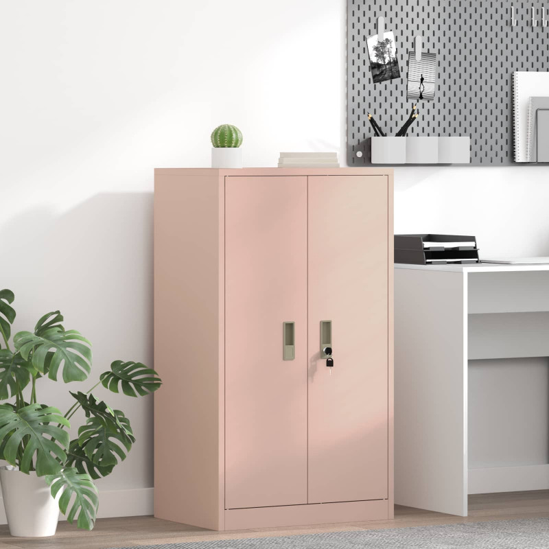 Szafka do przechowywania Różowy 60 x 40 x 90 cm Stal