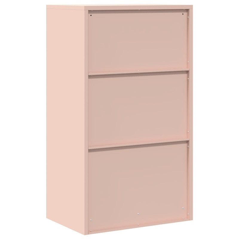 Szafka do przechowywania Różowy 60 x 40 x 90 cm Stal