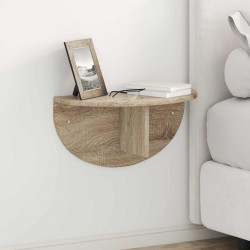 Półka ścienna Montowane na ścianie Dąb Sonoma 48 x 24 x 24 cm