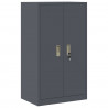 Szafka do przechowywania Antracyt 60 x 40 x 105 cm Stal