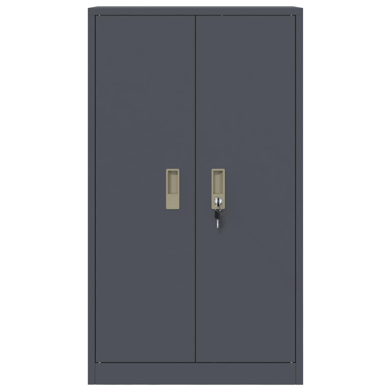 Szafka do przechowywania Antracyt 60 x 40 x 105 cm Stal