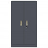 Szafka do przechowywania Antracyt 60 x 40 x 105 cm Stal