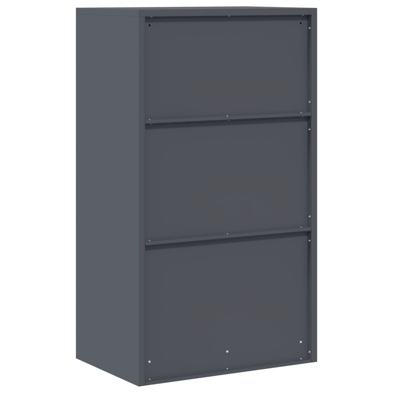 Szafka do przechowywania Antracyt 60 x 40 x 105 cm Stal