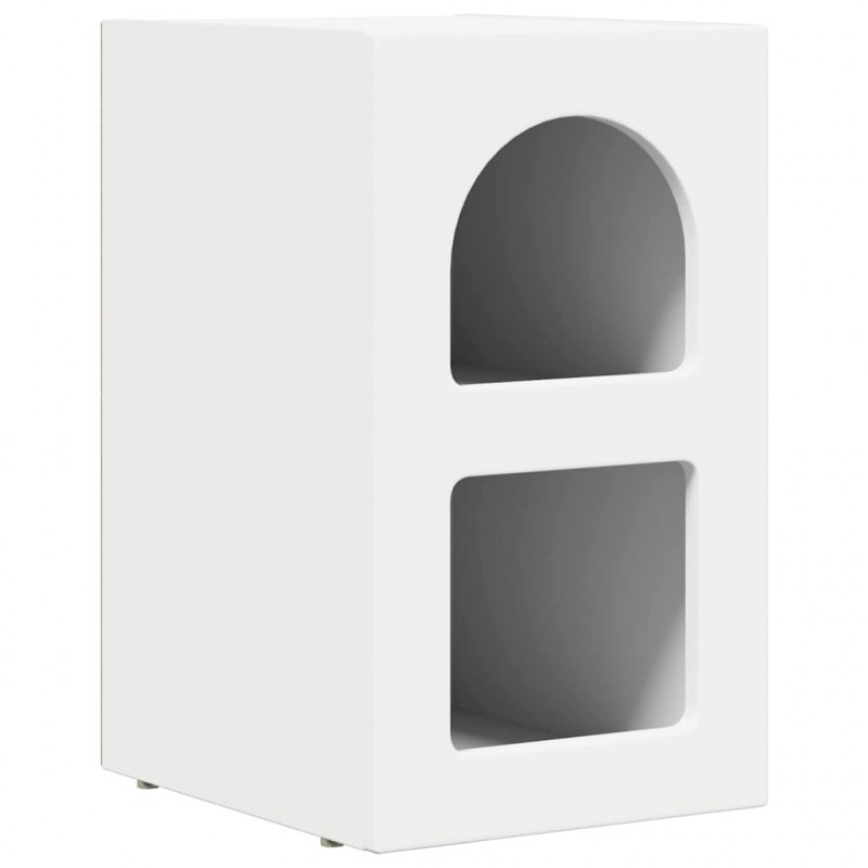 Stolik nocny 2 pcs Biały 29,5 x 33,5 x 50 cm