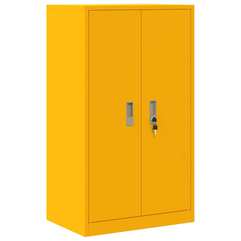 Szafka do przechowywania Musztardowy Żółty 60 x 40 x 105 cm